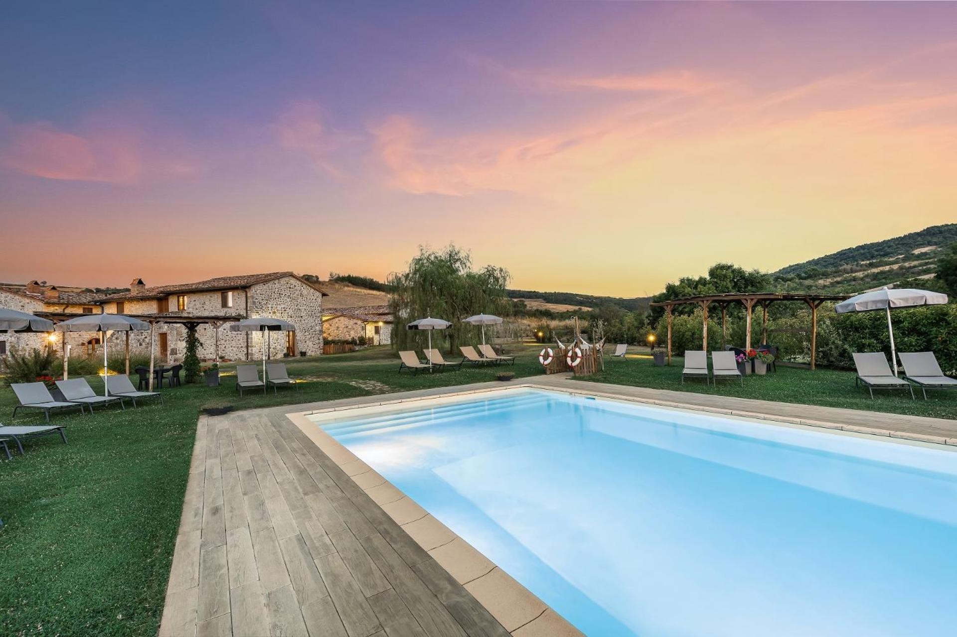 Agriturismo Podere San Giorgio Radicofani Zewnętrze zdjęcie